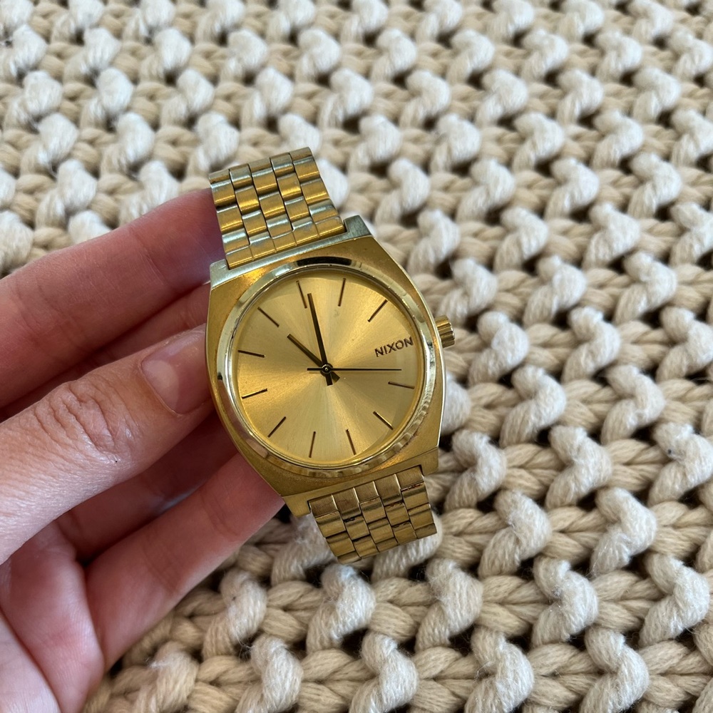 Nixon Gold Watch